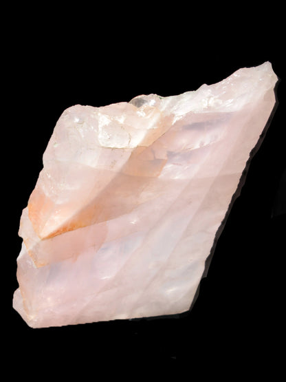 Natural Rose Quartz crystal slice 182*115*20mm 915g Rocks and Things Store