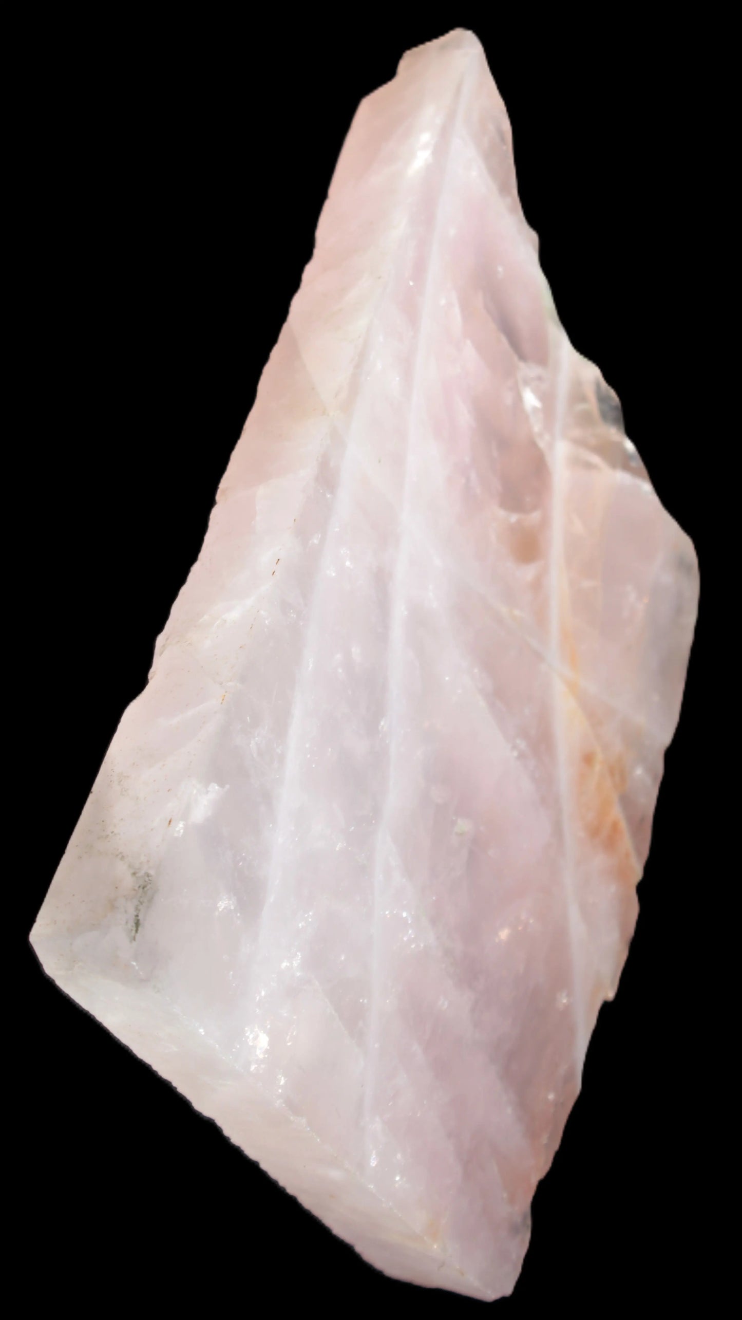 Natural Rose Quartz crystal slice 182*115*20mm 915g Rocks and Things Store