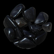Obsidian polished mini chips 8g - Rocks and Things Store