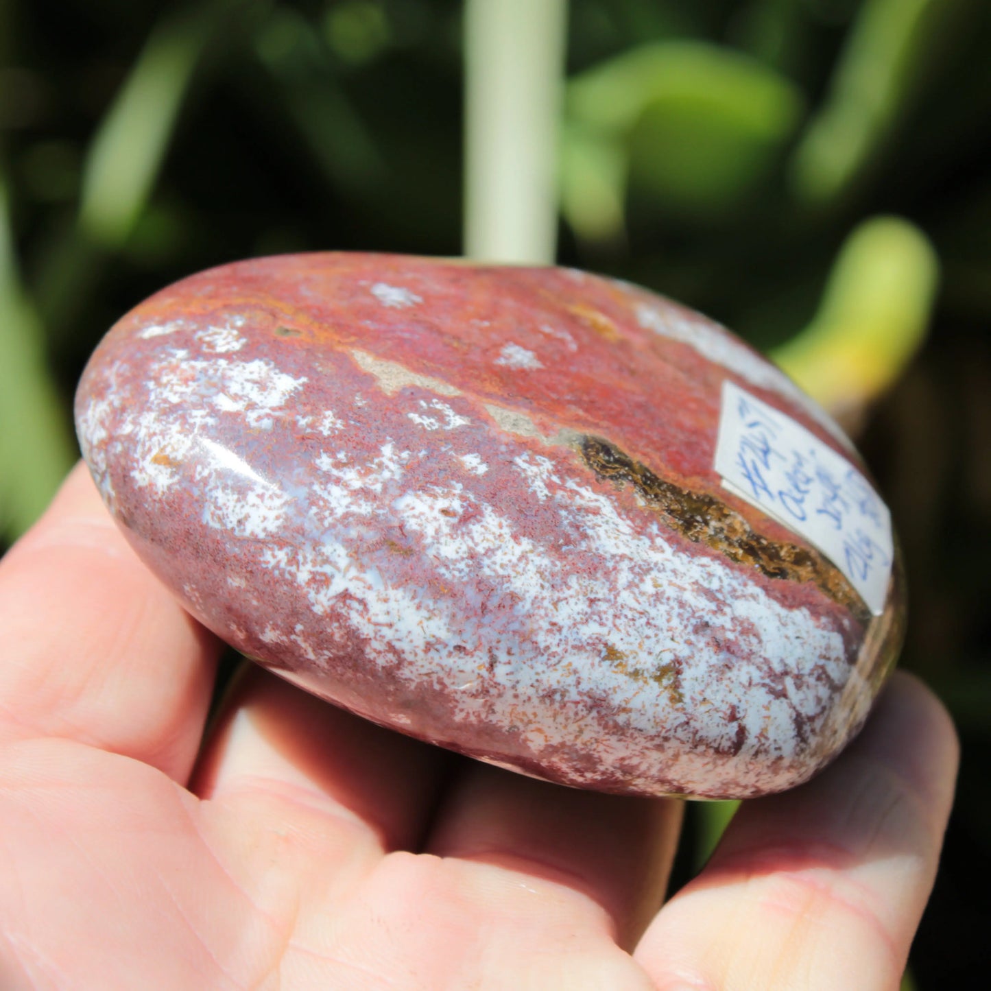 Ocean Jasper heart 216g Rocks and Things