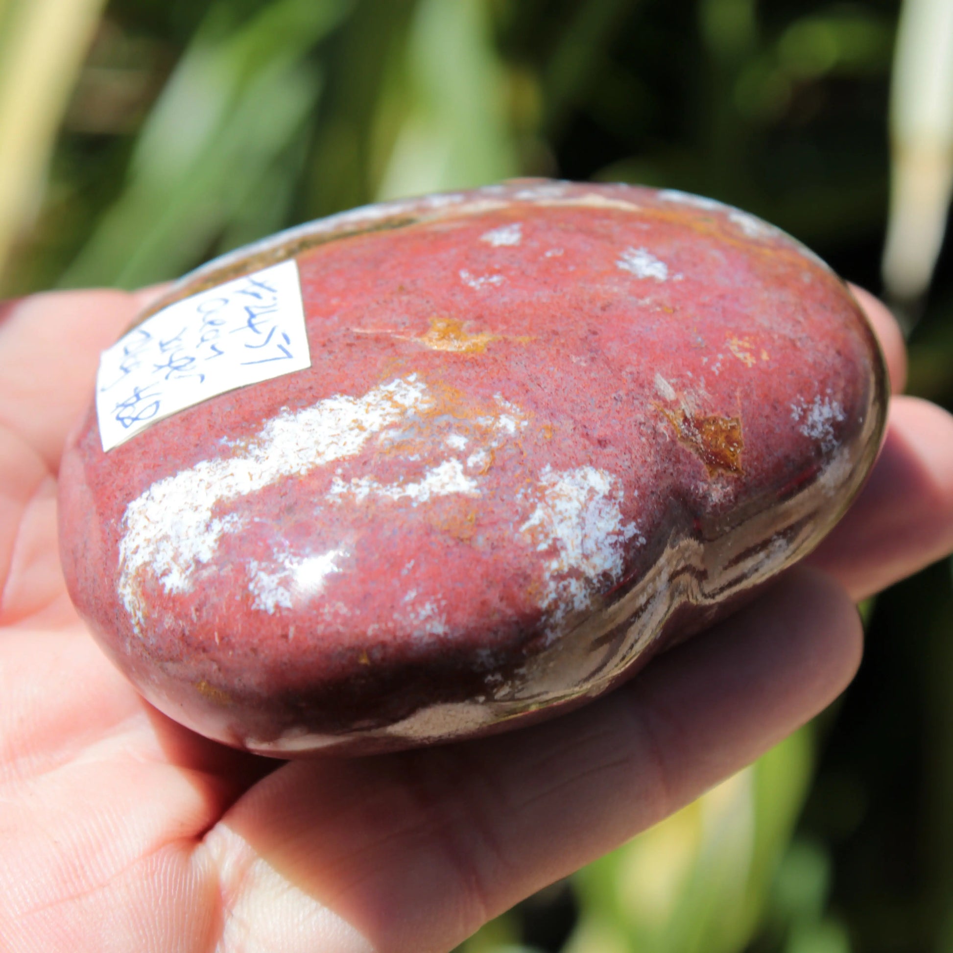 Ocean Jasper heart 216g Rocks and Things