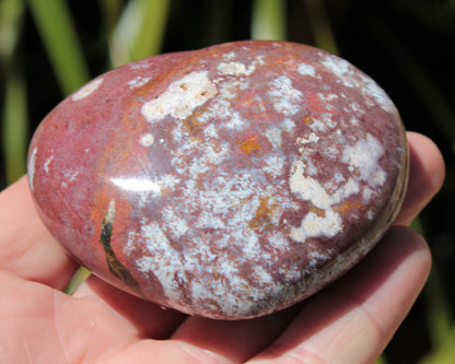 Ocean Jasper heart 216g Rocks and Things