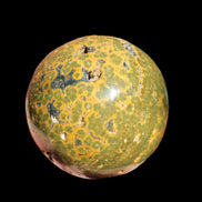 Ocean Jasper hole sphere 70mm 480g - Rocks and Things Store