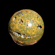 Ocean Jasper hole sphere 70mm 480g - Rocks and Things Store