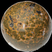 Ocean Jasper hole sphere 70mm 480g - Rocks and Things Store
