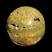 Ocean Jasper hole sphere 70mm 480g - Rocks and Things Store