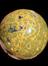 Ocean Jasper hole sphere 70mm 480g - Rocks and Things Store