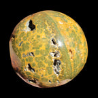Ocean Jasper hole sphere 70mm 480g - Rocks and Things Store