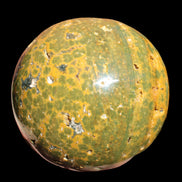 Ocean Jasper hole sphere 70mm 480g - Rocks and Things Store