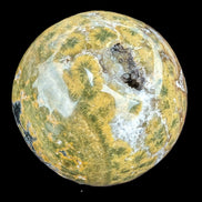 Ocean Jasper hole sphere 70mm 480g Rocks and Things Store