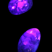 Ocean Moss Agate 2/3 polished stones 20-25g in UV light Rocks and Things Store