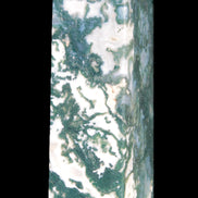 Ocean Moss Agate obelisk 35*147mm 413g Rocks and Things Store