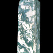 Ocean Moss Agate obelisk 35*147mm 413g Rocks and Things Store