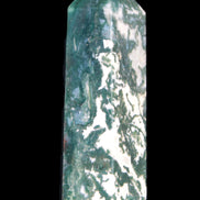 Ocean Moss Agate obelisk 35*147mm 413g Rocks and Things Store