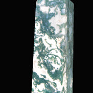 Ocean Moss Agate obelisk 35*147mm 413g Rocks and Things Store