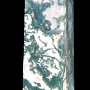 Ocean Moss Agate obelisk 35*147mm 413g Rocks and Things Store