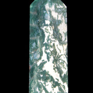 Ocean Moss Agate obelisk 35*147mm 413g Rocks and Things Store