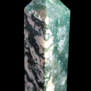 Ocean Moss Agate obelisk 35*147mm 413g Rocks and Things Store