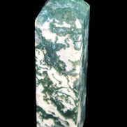 Ocean Moss Agate obelisk 35*147mm 413g Rocks and Things Store