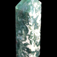 Ocean Moss Agate obelisk 35*147mm 413g Rocks and Things Store