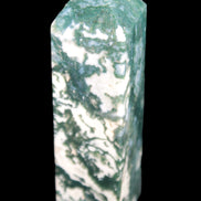 Ocean Moss Agate obelisk 35*147mm 413g Rocks and Things Store