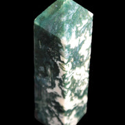 Ocean Moss Agate obelisk 35*147mm 413g Rocks and Things Store