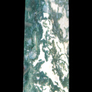 Ocean Moss Agate obelisk 35*147mm 413g Rocks and Things Store
