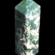 Ocean Moss Agate obelisk 35*147mm 413g Rocks and Things Store