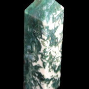 Ocean Moss Agate obelisk 35*147mm 413g Rocks and Things Store