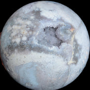 Ocean Moss Agate sphere 126mm 2783g - Rocks and Things Store