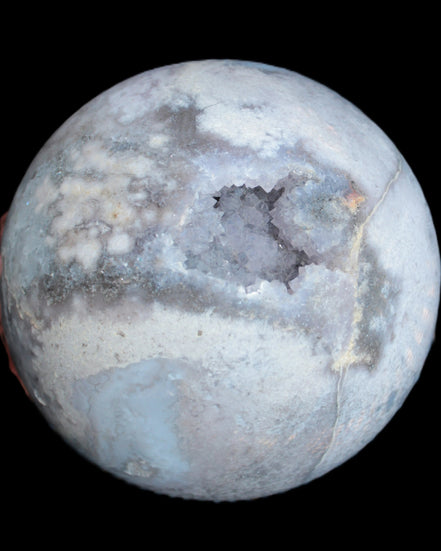 Ocean Moss Agate sphere 126mm 2783g - Rocks and Things Store