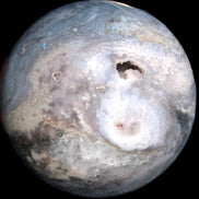 Ocean Moss Agate sphere 126mm 2783g - Rocks and Things Store