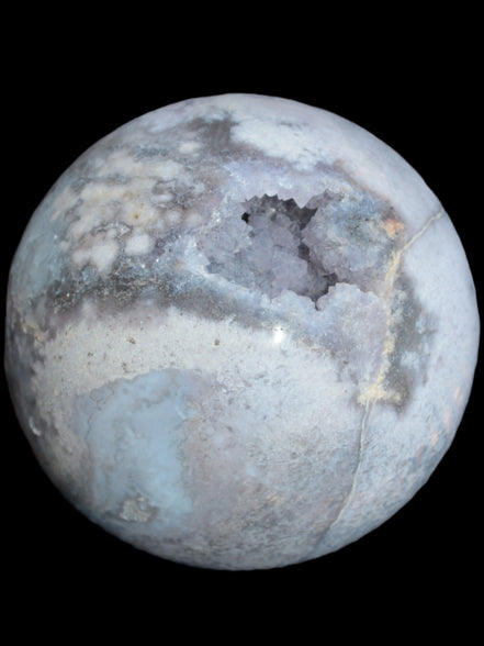 Ocean Moss Agate sphere 126mm 2783g - Rocks and Things Store