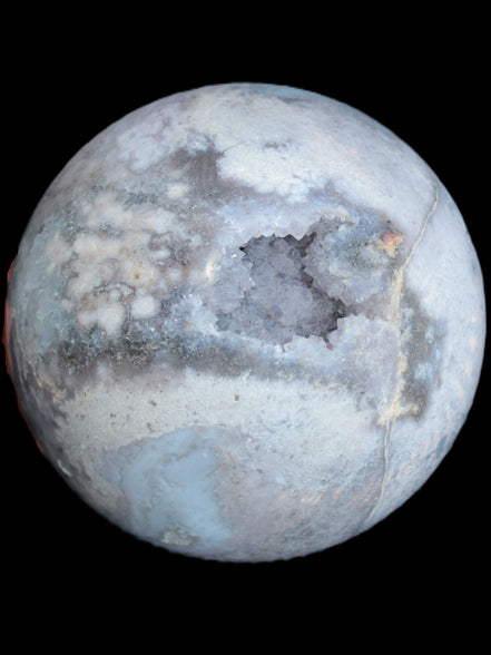 Ocean Moss Agate sphere 126mm 2783g - Rocks and Things Store
