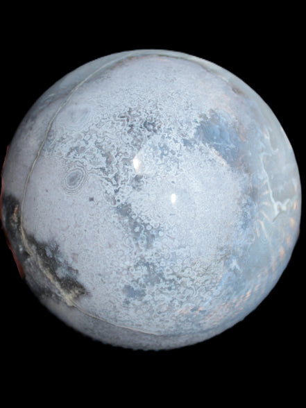 Ocean Moss Agate sphere 126mm 2783g - Rocks and Things Store