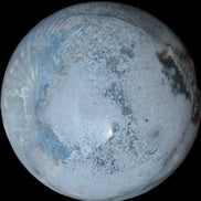 Ocean Moss Agate sphere 126mm 2783g - Rocks and Things Store