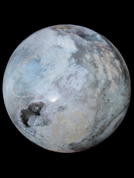 Ocean Moss Agate sphere 126mm 2783g - Rocks and Things Store