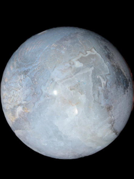 Ocean Moss Agate sphere 126mm 2783g - Rocks and Things Store