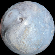 Ocean Moss Agate sphere 126mm 2783g - Rocks and Things Store