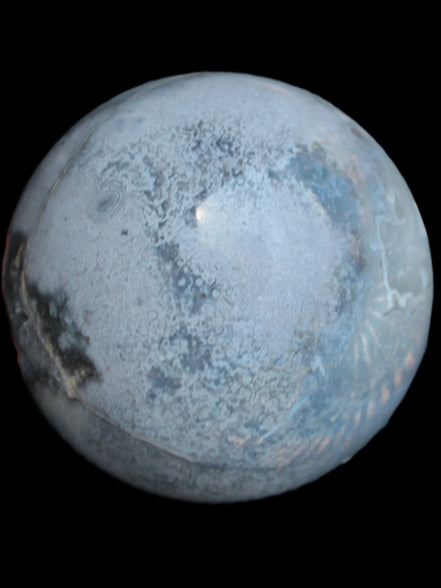 Ocean Moss Agate sphere 126mm 2783g - Rocks and Things Store