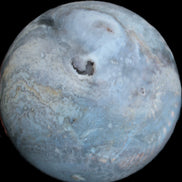 Ocean Moss Agate sphere 126mm 2783g - Rocks and Things Store