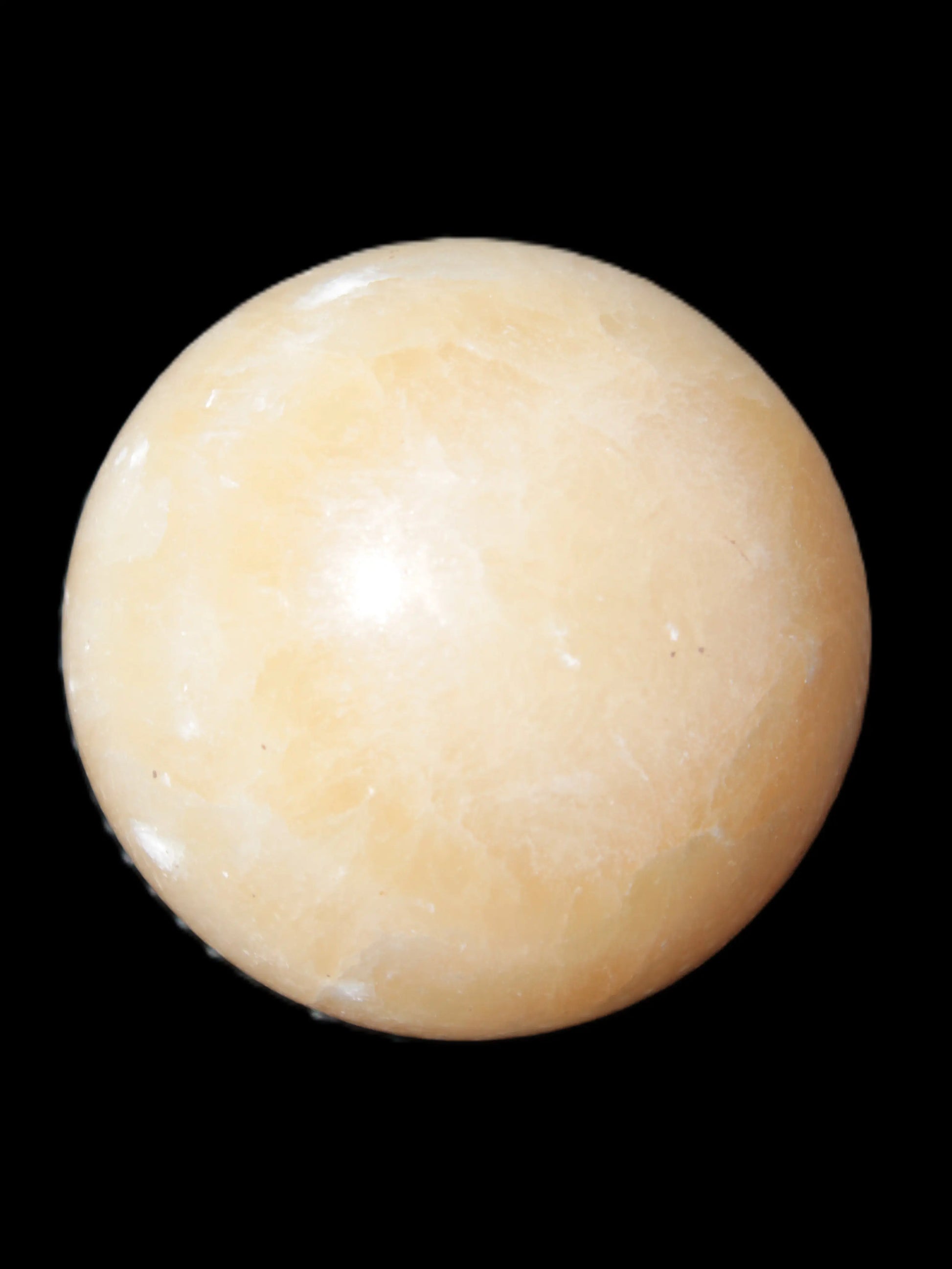 Orange Calcite Spar sphere from Iceland 210g Rocks and Things