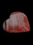 Orange Calcite hand-carved heart 57g Rocks and Things Store
