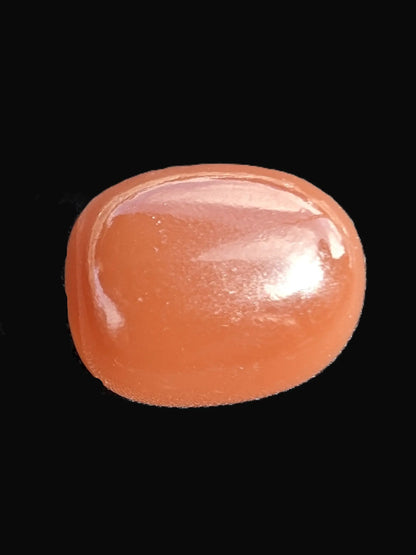 Orange toffee Calcite polished stone 7-8g Rocks and Things