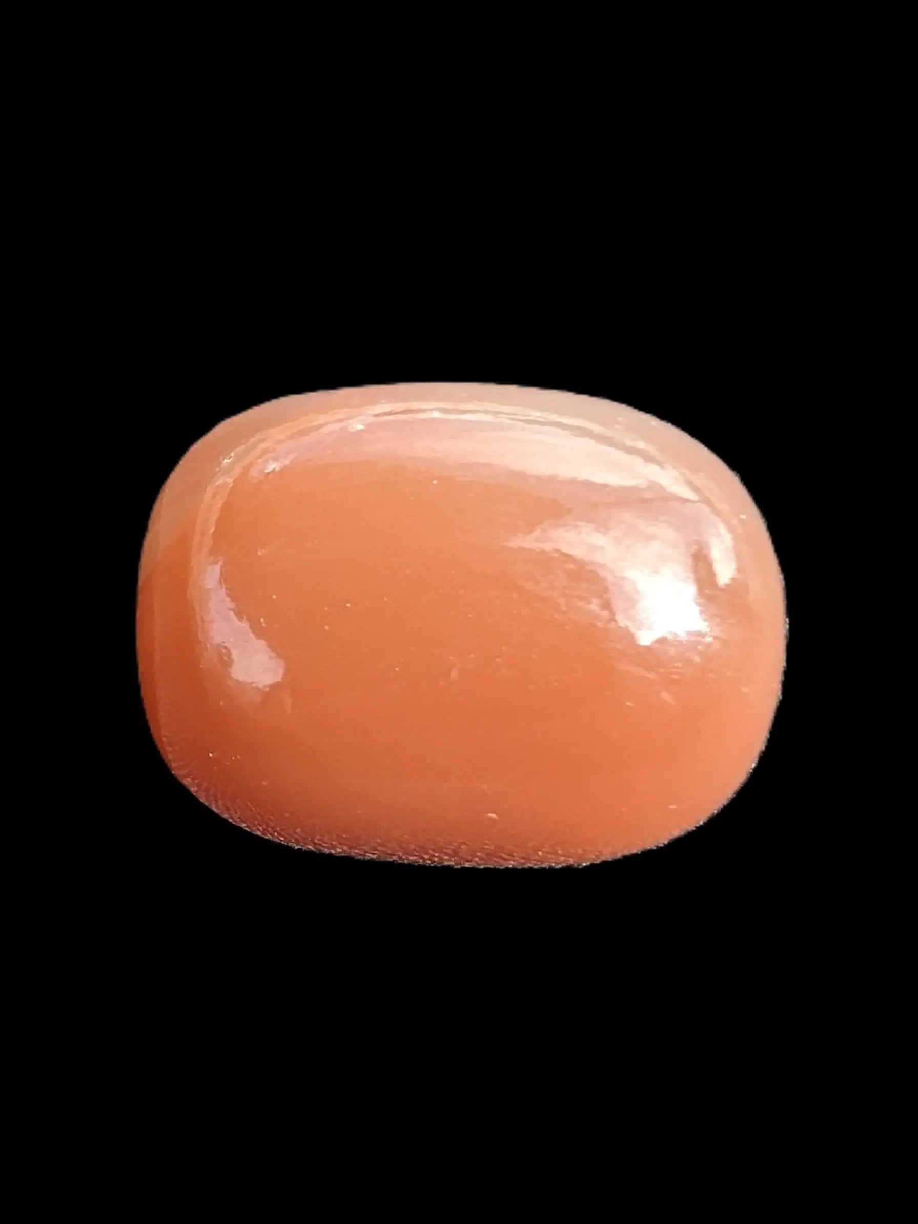 Orange toffee Calcite polished stone 7-8g Rocks and Things