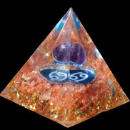 Orgone pyramid 61g - Rocks and Things Store