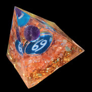 Orgone pyramid 61g - Rocks and Things Store
