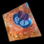 Orgone pyramid 61g - Rocks and Things Store