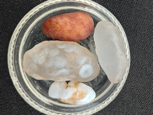 Gobi Alashan candy Agate 4/5 stones 8-12g Rocks and Things