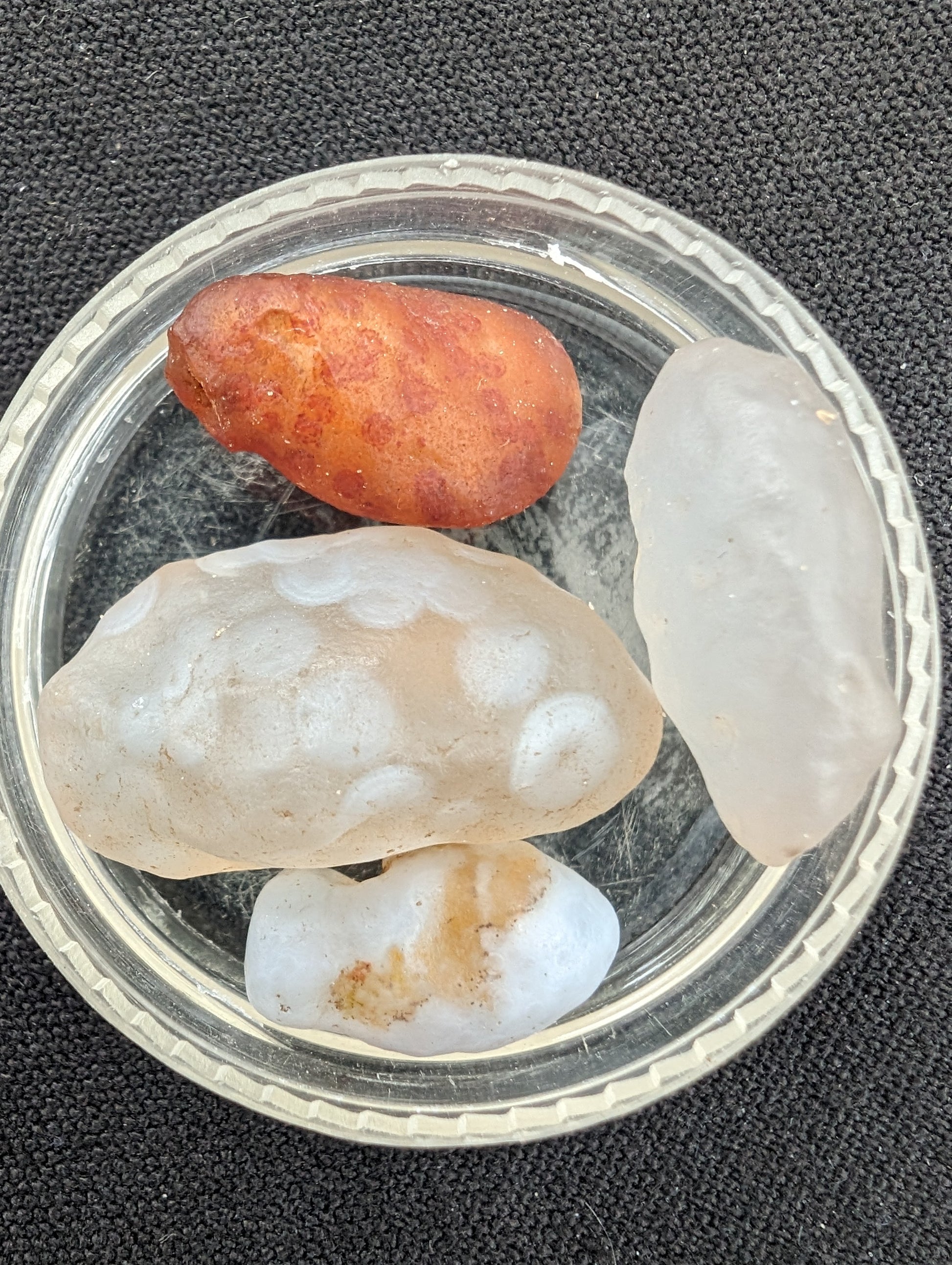 Gobi Alashan candy Agate 4/5 stones 8-12g Rocks and Things